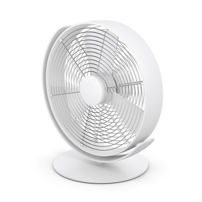 Stadler Form PORTABLE DESK fan Tim, cools quietly with variable speed control, USB cable, ideal for bedroom, office. White Price Comparisons | Compare The Build
