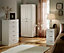 Stafford 2 Door Wardrobe in Signature White (Ready Assembled)