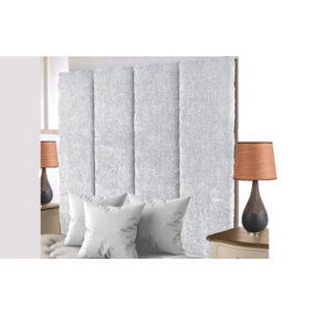 Stafford Chenille 3ft Single 36" Headboard -  Ivory