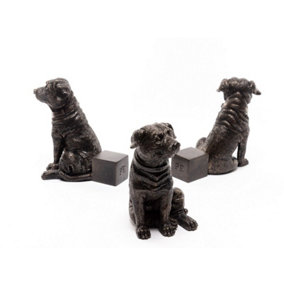 Staffordshire Bull Terrier Plant Pot Feet - Set of 3