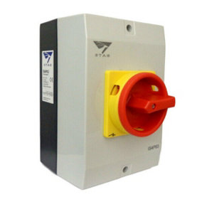 Stag IS4P63 Enclosed Rotary Isolator Switch IP65 4 Pole - 63 Amp