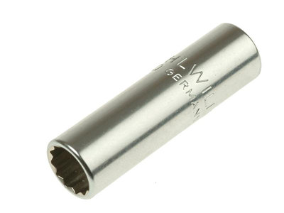 Stahlwille 01640012 Bi-Hexagon Socket Extra Deep 1/4in Drive 3/16in ...