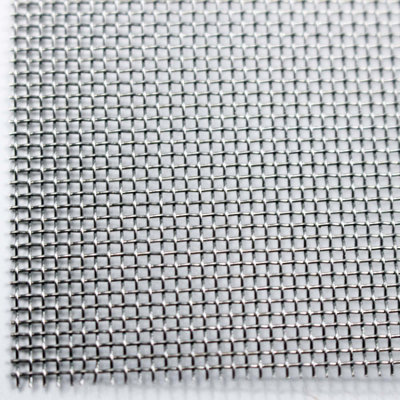 Stainless 1x20 Steel Woven Wire Mesh 30cm x 30cm - 4