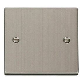 Stainless Steel 1 Gang Blank Plate - SE Home