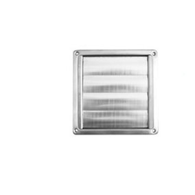Stainless Steel 150mm 6" Gravity Flap Vent. Perfect for intermittent fans.