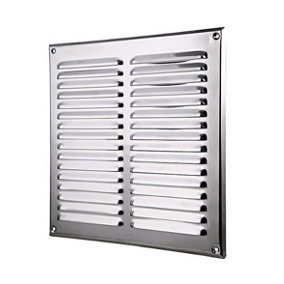 Stainless Steel Air Vent Grille 295mm x 295mm Anti-Insect Mesh Ventilation Cover