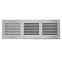 Stainless Steel Air Vent Grille 300mm x 100mm with Fly Screen