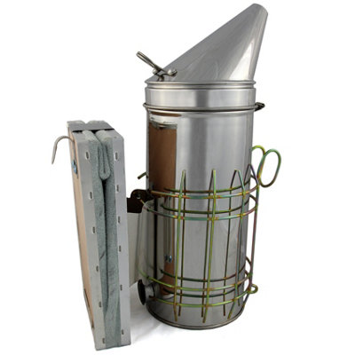 Stainless Steel Bee Smoker With Safety Guard - 4