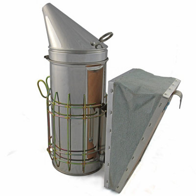 Stainless Steel Bee Smoker With Safety Guard - 5