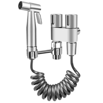 Stainless Steel Bidet Sprayer Set , 304 Grade with Self Cleaning Nozzle