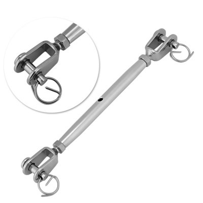 Stainless Steel Closed Body Jaw Turnbuckle Rigging Screw for Boats and ...