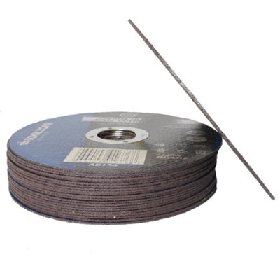 Stainless Steel Cutting Discs 115mm x 1mm Fast Cutting Metal Slitting Discs (50 Pack) - 3
