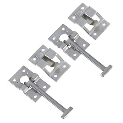 Stainless Steel Door Retaining Hook and Catch Plate Trucks Caravans ...