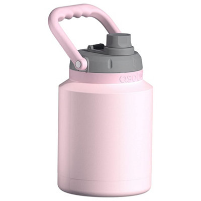 Stainless Steel Double Walled Insulated Mini Jug 2 Litre Pink | DIY at B&Q