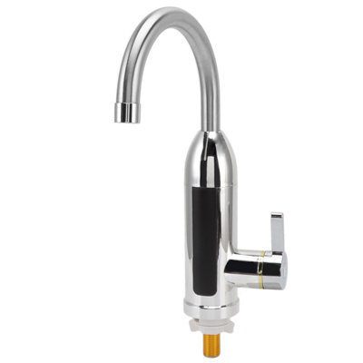 Stainless steel electric heating tap for kitchen, bathroom, 220V EU plug