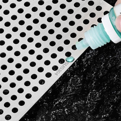 Stainless steel floor drain, square anti-odor cover, large shower drain ...