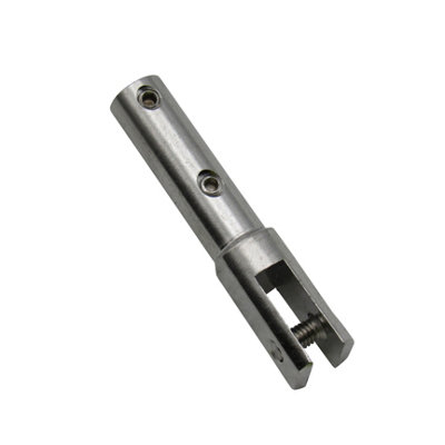 Stainless Steel Fork Terminal with Grub Screws - For 3MM Wire Rope (Swageless Jaw Wire Rope Fitting)