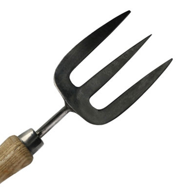 Stainless Steel Garden Hand Fork Shovel Spade Digging Digger Gardening Tool