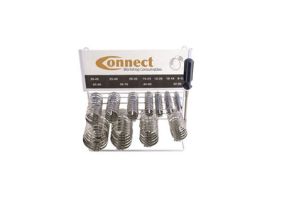 Stainless Steel Hose Clip Rack C/w Hose Clip Driver Pk 110 Connect 31709 Price Comparisons | Compare The Build