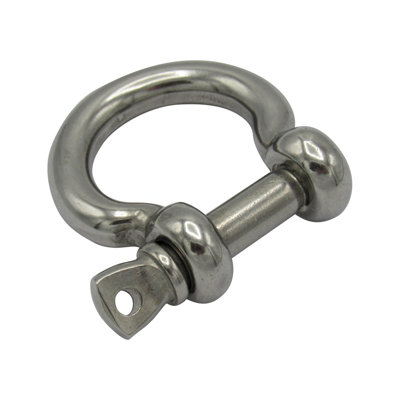 Stainless Steel Lifting Bow Shackle Screw Pin 3T (Marine Boat Trawler Towing Rigging)