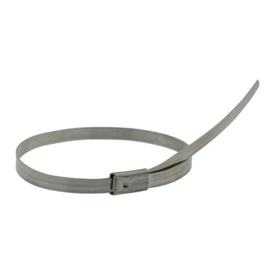 Stainless Steel Locking Cable Straps 4.6mm x 150mm - 90kg Breaking ...