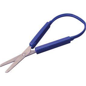 Stainless Steel Loop Scissors - Self Opening Scissors - Left and Right Handed