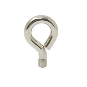 Stainless Steel M8 Eyebolt Provides a Secure Fixing Point to Attach Rope or Cables