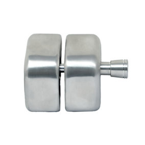 Stainless Steel Magnetic Gate Latch - Brushed Stainless - 60 x 70 x 25mm