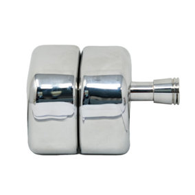 Stainless Steel Magnetic Gate Latch - Mirror Polish - 60 x 70 x 25mm
