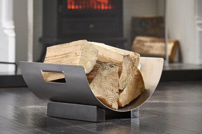 Stainless Steel Multi Purpose Log Rack Silver  - LOG11 - 3