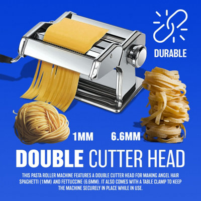 Stainless Steel Pasta Maker Lasagne Spaghetti Tagliatelle