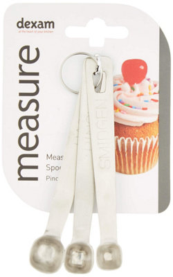Stainless Steel Pinch/Smidgen/Dash Measuring Spoons