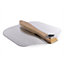 Stainless Steel Pizza Peel with Rotating Handle 12" Paddle Tray - M&W