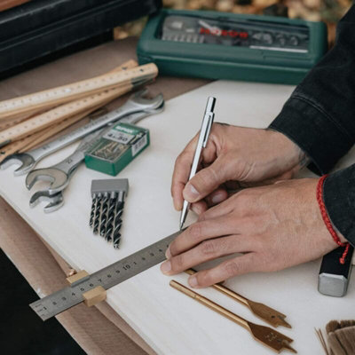 Stainless Steel Positioning Ruler Ruler Tool Brass Steel Ruler Block ...