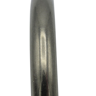 Stainless Steel Round O Ring 10MM x 50MM (Marine Webbing Rigging Mooring Corrosion Resistant)