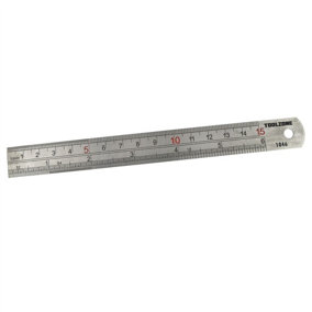 Stainless steel ruler 6in 150mm straight edge Rule Measuring