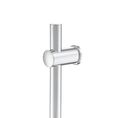 Stainless Steel Shower Riser Rail Slider Bar with Soap Tray