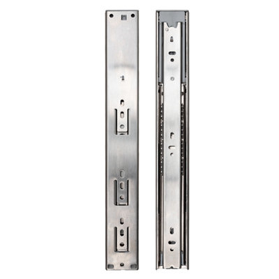 Stainless Steel Soft Close Drawer Runners, 60kg Load Capacity, Heavy ...