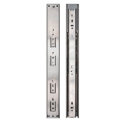 Stainless Steel Soft Close Drawer Runners, 60kg Load Capacity, Heavy ...