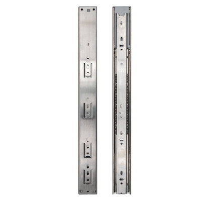 Stainless Steel Soft Close Drawer Runners, 60kg Load Capacity, Heavy ...