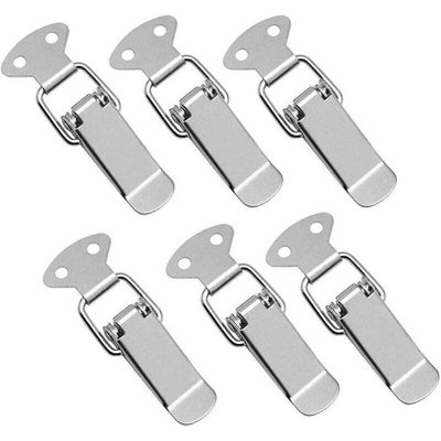 Stainless Steel Spring Loaded Toggle Latch Hasp Clasp Clamp Buckles for ...