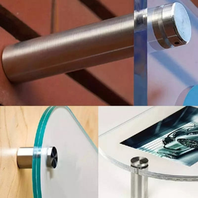 SONLED 10Pcs 12mm-25mm Segno Standoff Viti Pubblicità Viti Di - Foto 4