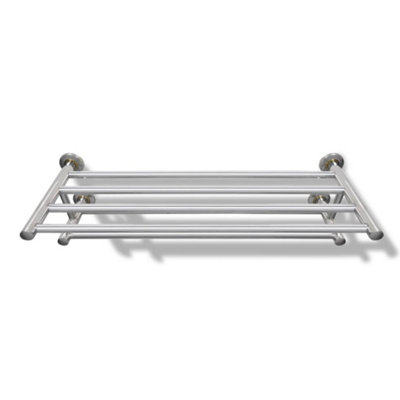 Stainless steel towel rail b&q sale