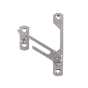 Stainless Steel Window Restrictor Stay - with 9.5mm Pin - Left Hand