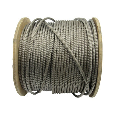 Stainless Steel Wire Rope Cable 19MM 7x19 (1M Lengths 7 x 19 Rigging ...