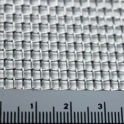 Stainless Steel Woven Wire Mesh Filter Grading Count 8 15cmx15cm