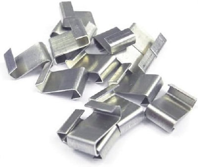 Stainless Steel Z Clips x 100 for Greenhouses