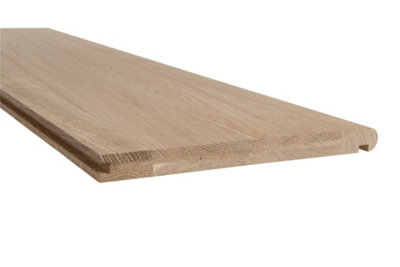 Stair Cladding Oak Tread and Riser Set 3 Pack (L) 1000mm x (W) 270mm x (T) 22mm