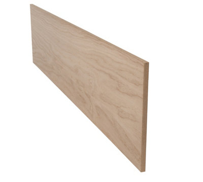 Stair Cladding Oak Tread and Riser Set 3 Pack (L) 1000mm x (W) 270mm x (T) 22mm