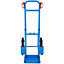Stair-climbing sack barrow up to 100kg - blue